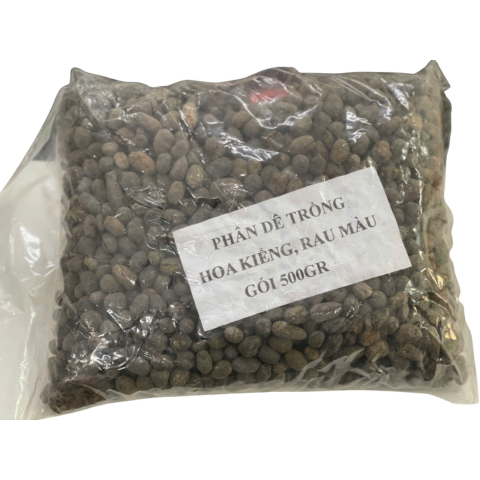 Phân dê qua xử lý hàng chuẩn chuyên cho lan và hoa hồng - Túi 500 gram